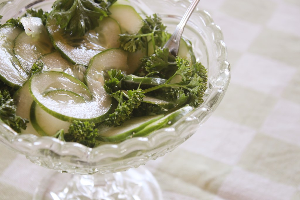 Recept Farmors pressgurka