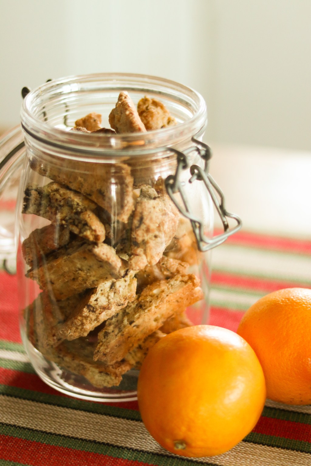 Apelsinchokladskorpor (biscotti)