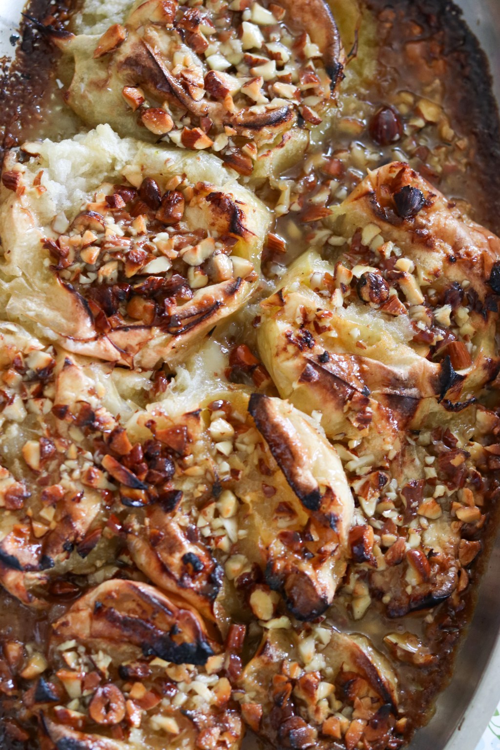 Toscaäpplen- Ugnsbakade äpplen med&nbsp;toscatopping